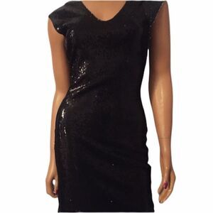 Brand New French Connection full Sequin dress 0 xs
